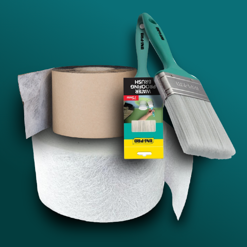 Waterproofing Accessories | Brushes, Rollers, Guns & Bandages