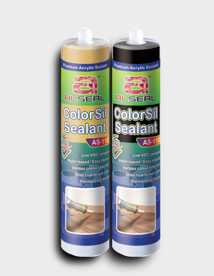 ALSEAL AS-1100 ColorSil Acrylic Sealant – Flexible Gap Filler in Multiple Colours