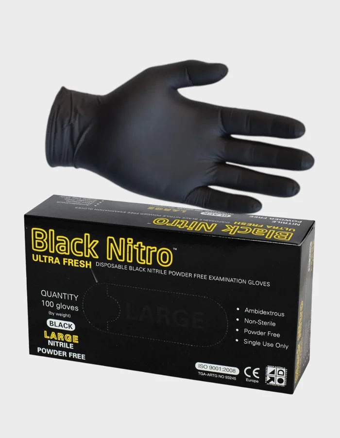 Black Nitro - heavy duty disposable gloves