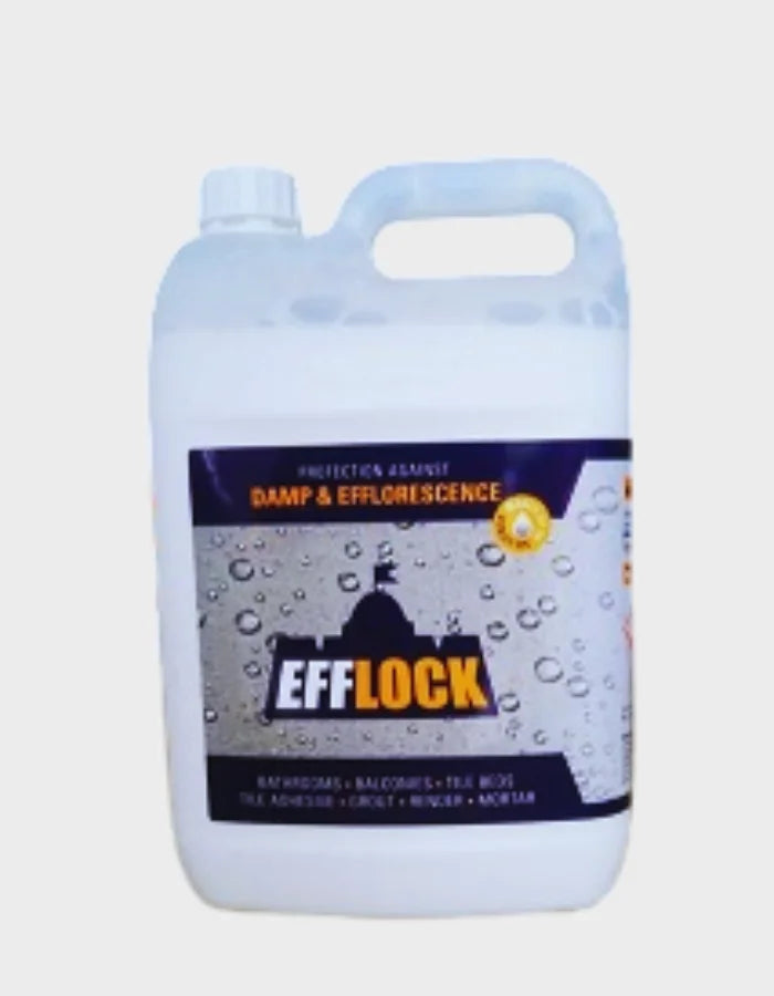 Efflock waterproofing additive bottle