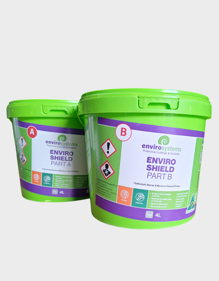 Enviro Shield – Hydrostatic Barrier & Moisture Tolerant Primer