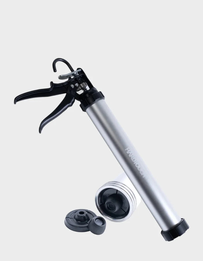 HARDTOUCH heavy-duty 600ml sausage caulking gun