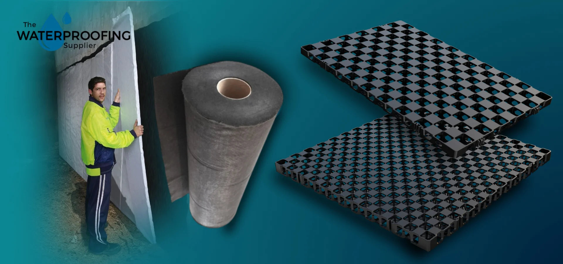 Wall Panels and Drainage Cells for waterproofing systems