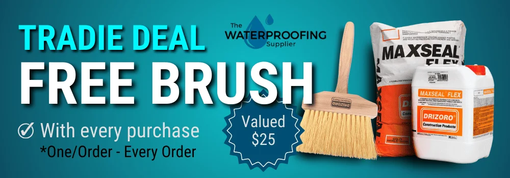 Drizoro Maxseal Flex Free Brush Deal