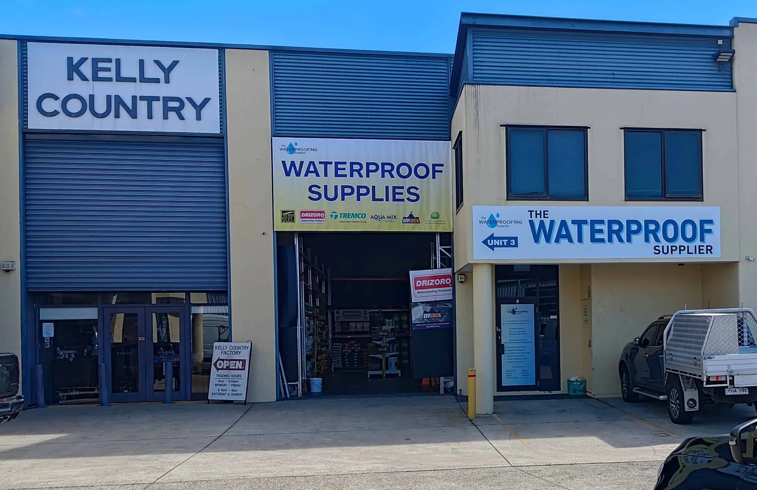 The-Waterproof-Supplier Clyde Store Photo