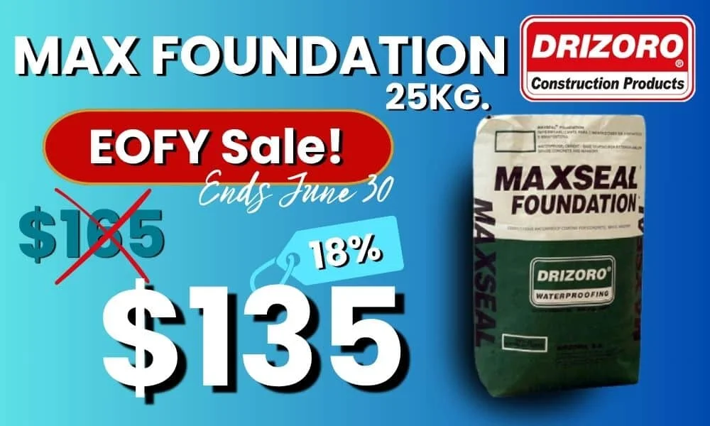Drizoro Maxseal Foundation EOFY Sale